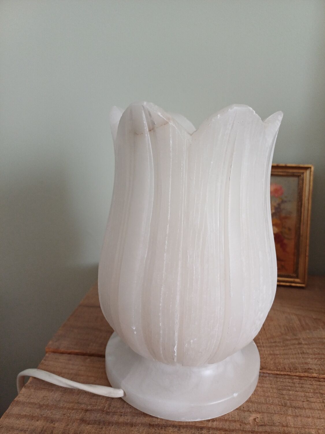 Alabaster lamp