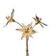 Brass floor lamp, Belgium, 1970s