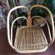 Fauteuil Chaise en rotin / osier vintage