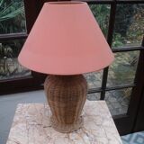 Wicker lamp
