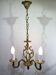 3-light cage chandelier