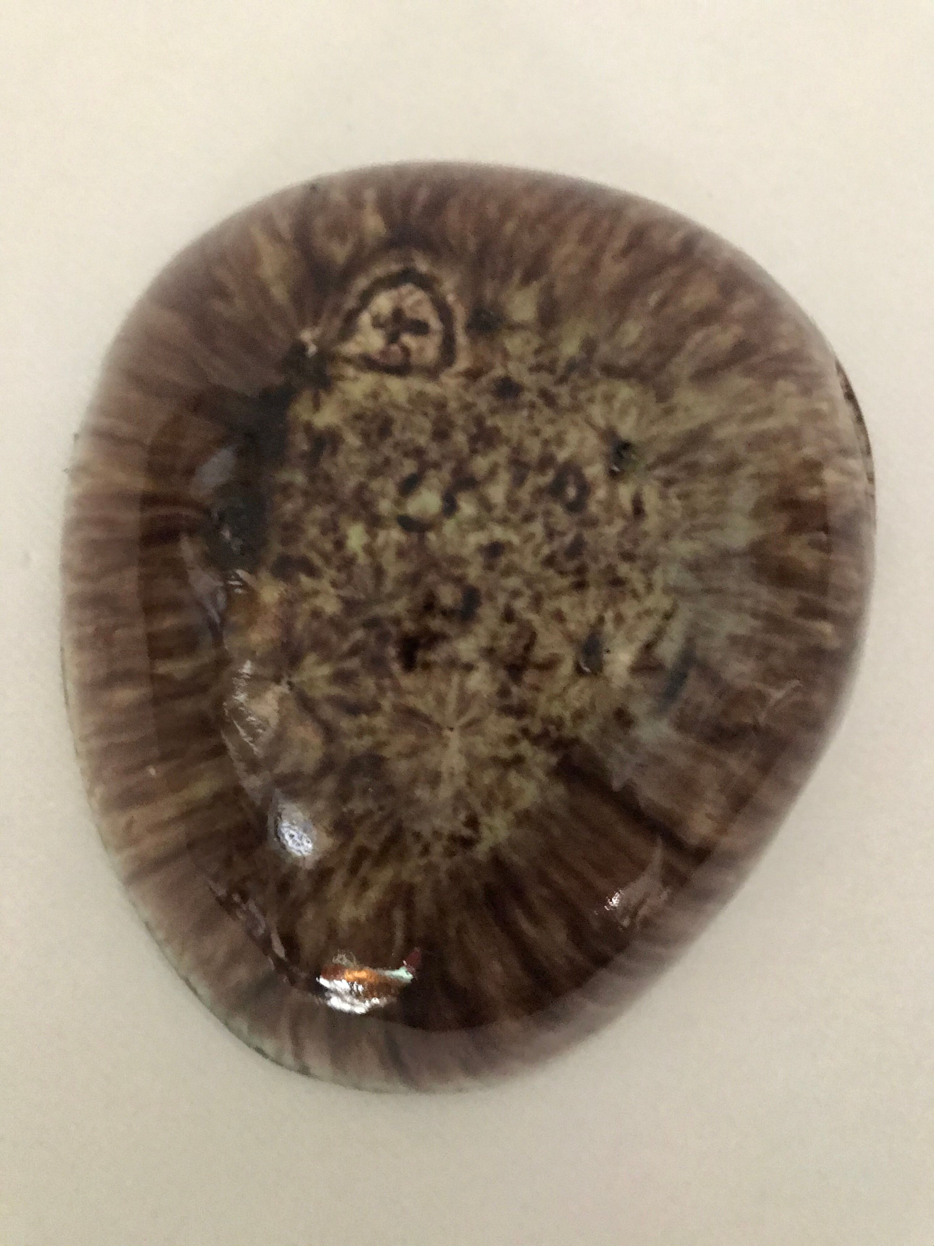 Ceramic trinket bowl, Accolay, circa 1950-1960.