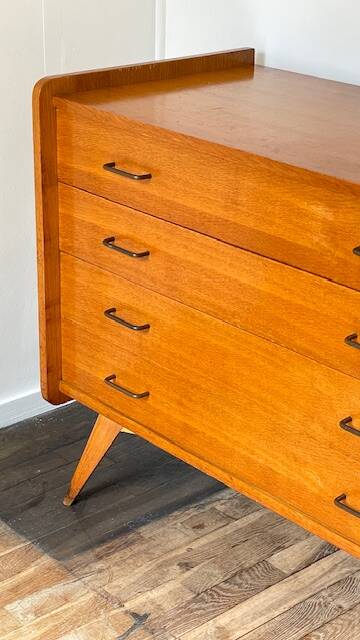 COMMODE Pieds Compas VINTAGE