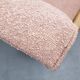 1930 Jindrich Halabala Bentwood Armchair in Pink Boucle