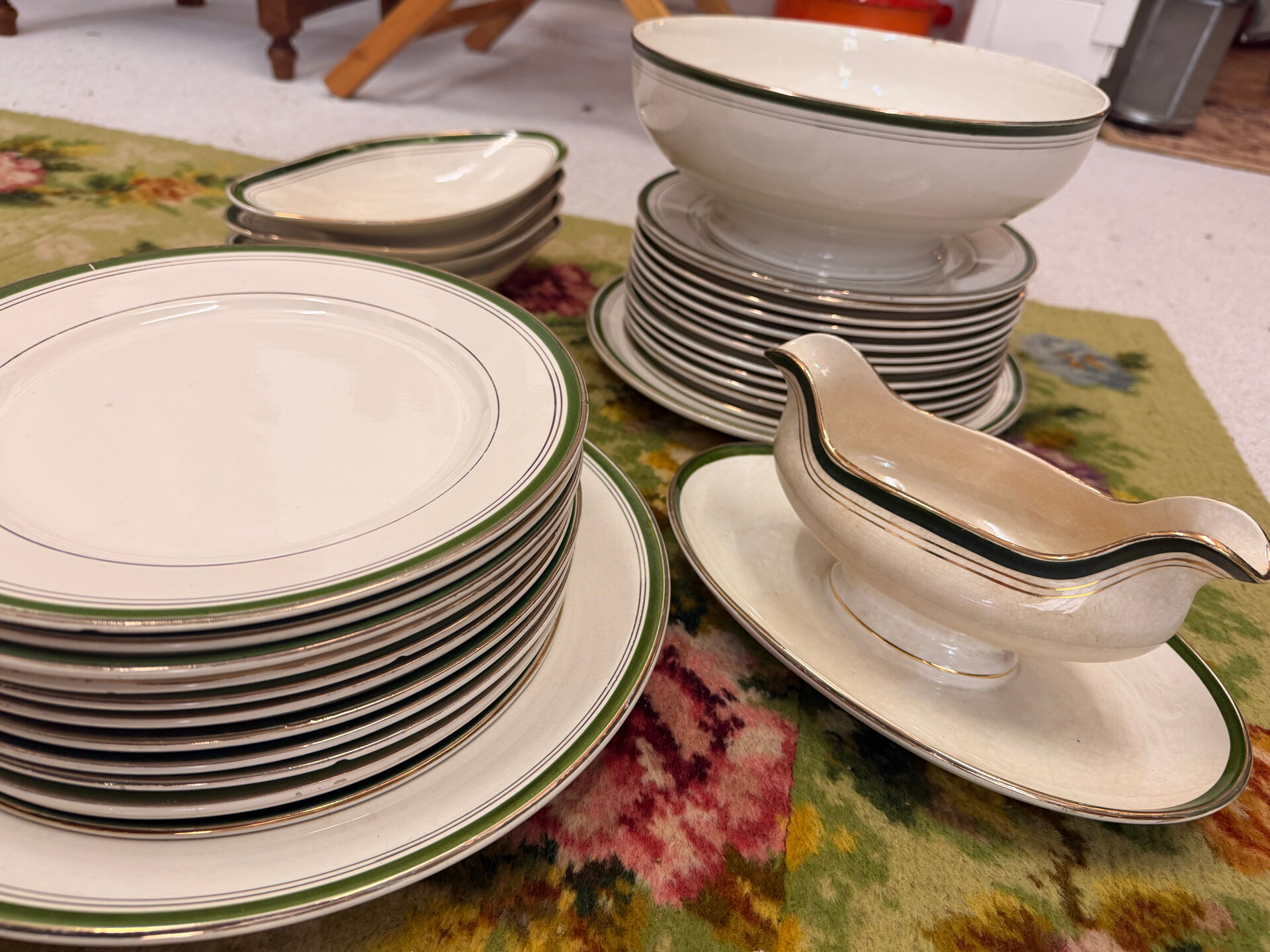Service de table ancien - Digoin Sarreguemines