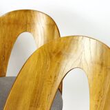 Chaises Iconiques Tatra En Chêne Et Tissu Par Antonin Šuman, Tatra 1960