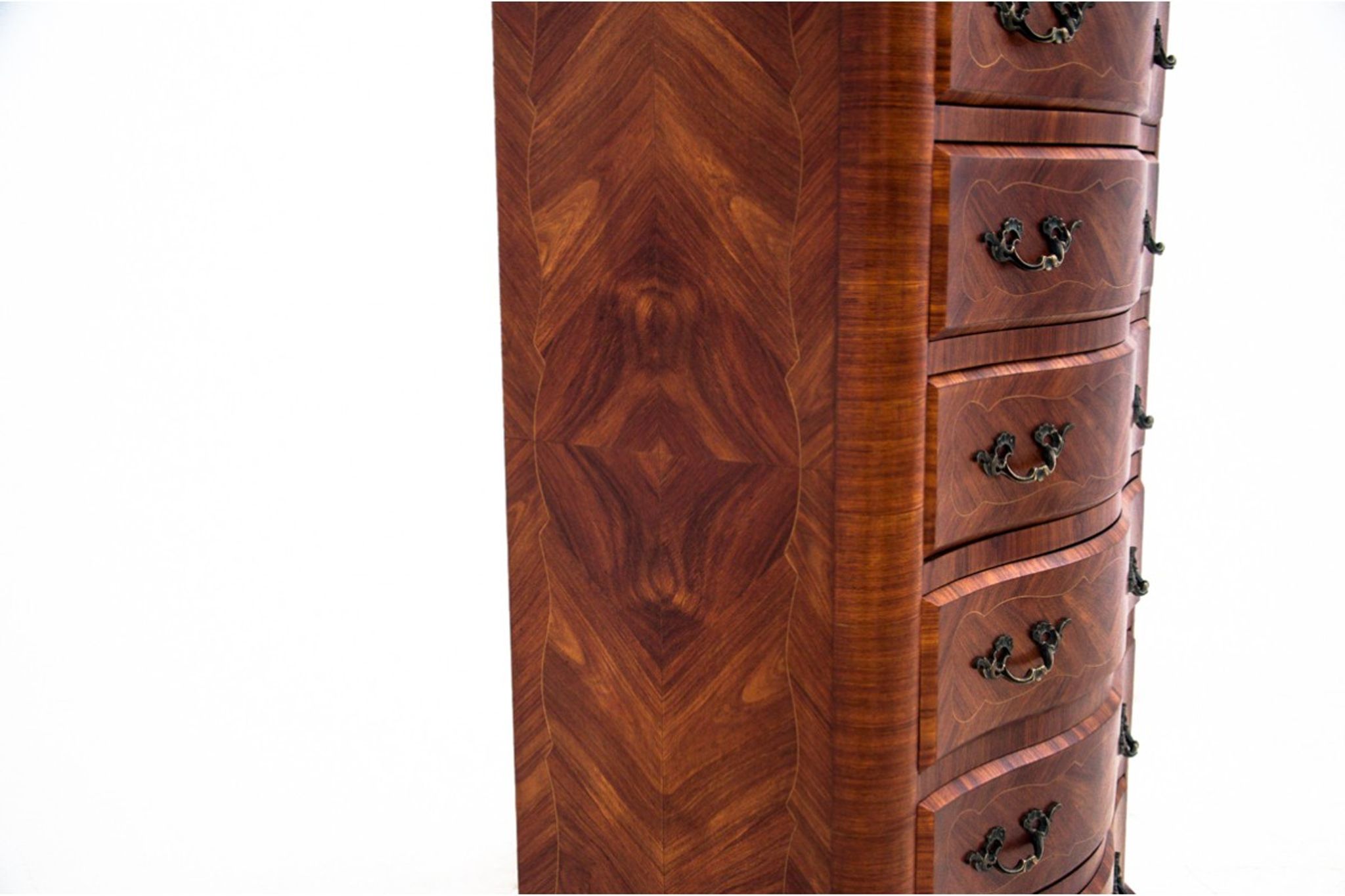 Chest of drawers tallboy, France, 1940s