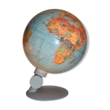 World map globe Scan light-globe Scandinavian Made in Denmark Copenhagen 1972