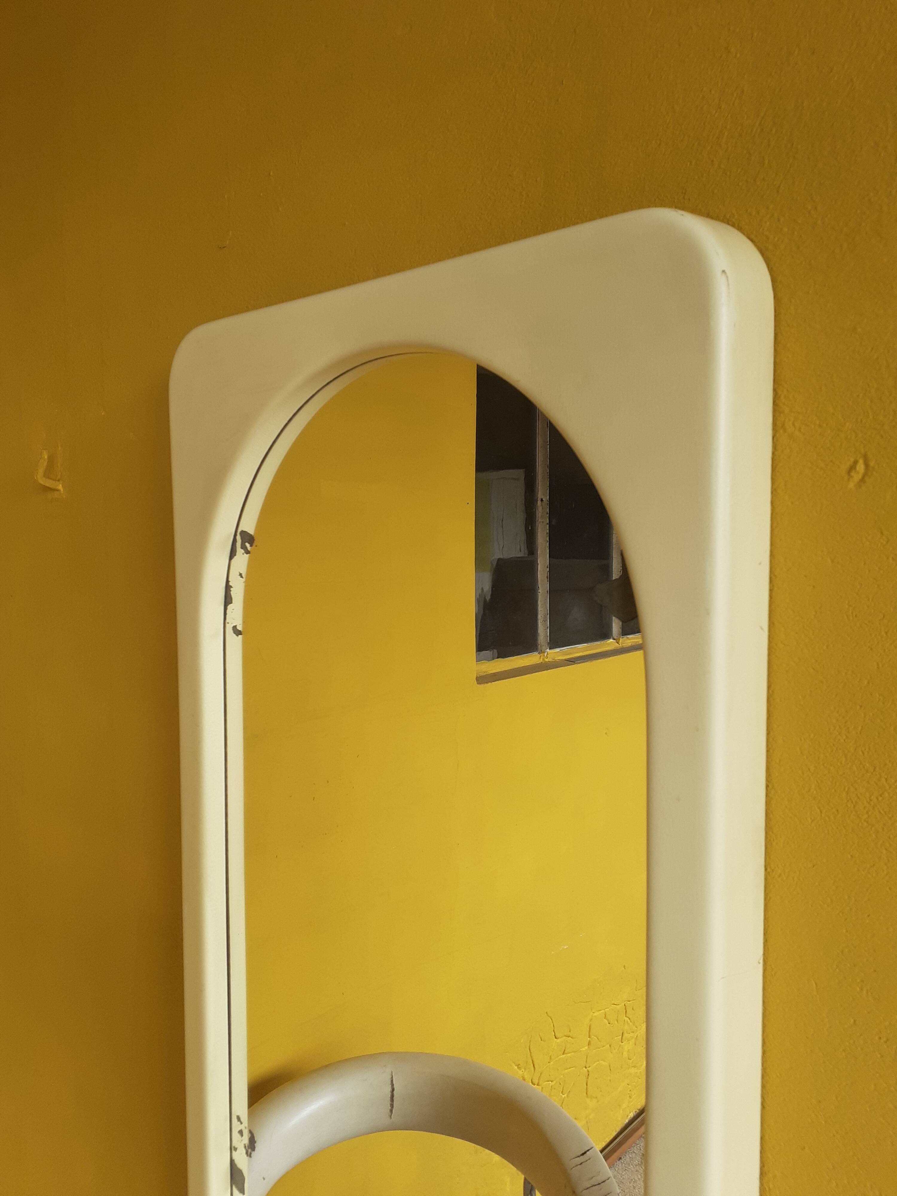 Large mirror 70's 49x140cm