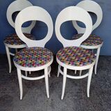 Baumann 4 chairs seagull vintage design