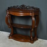 Mahogany console, Napoléon III period – 2nd half of the 19th century