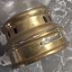 Brass storm lamp - old