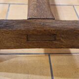 Pair of oak benches