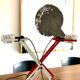 Lampe rouge modèle "Sintesi" de tavolo de Ernesto Gismondi pour Artemide, Italie années 70