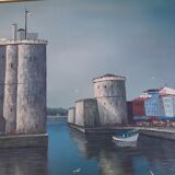 Oil painting on canvas
