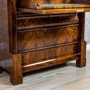 Secrétaire en acajou Biedermeier antique, 1850
