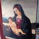 Peinture et son cadre "La Nativité"