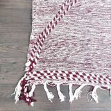 Tapis berbère bordeaux style zanafi 2x3 m