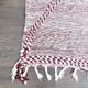 Tapis berbère bordeaux style zanafi 2x3 m