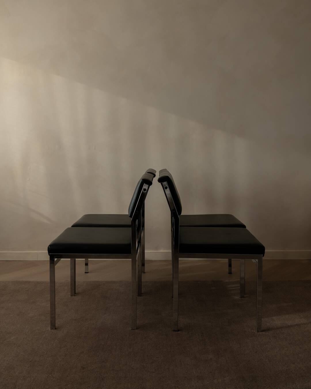 4 chaises de salle à manger néerlandaises Pastoe SM07 par Cees Braakman