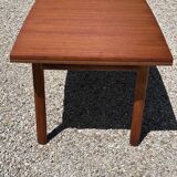 Scandinavian style extending teak table, French manufacture, 1960s