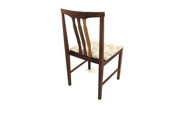 Set de 4 chaises en palissandre, Nils Jönsson, Troeds, Suède, 1960