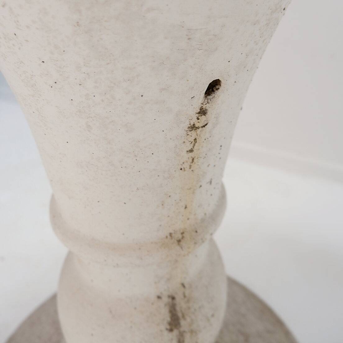 Mid-Century Style Outdoor Stone Planter