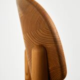 Pine dining set by Rainer Daumiller for Hirtshals Savvaerk, set of 7