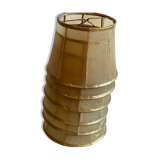 7 leather lampshades, 1960-1970