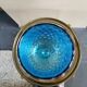Light blue glass vintageform vase