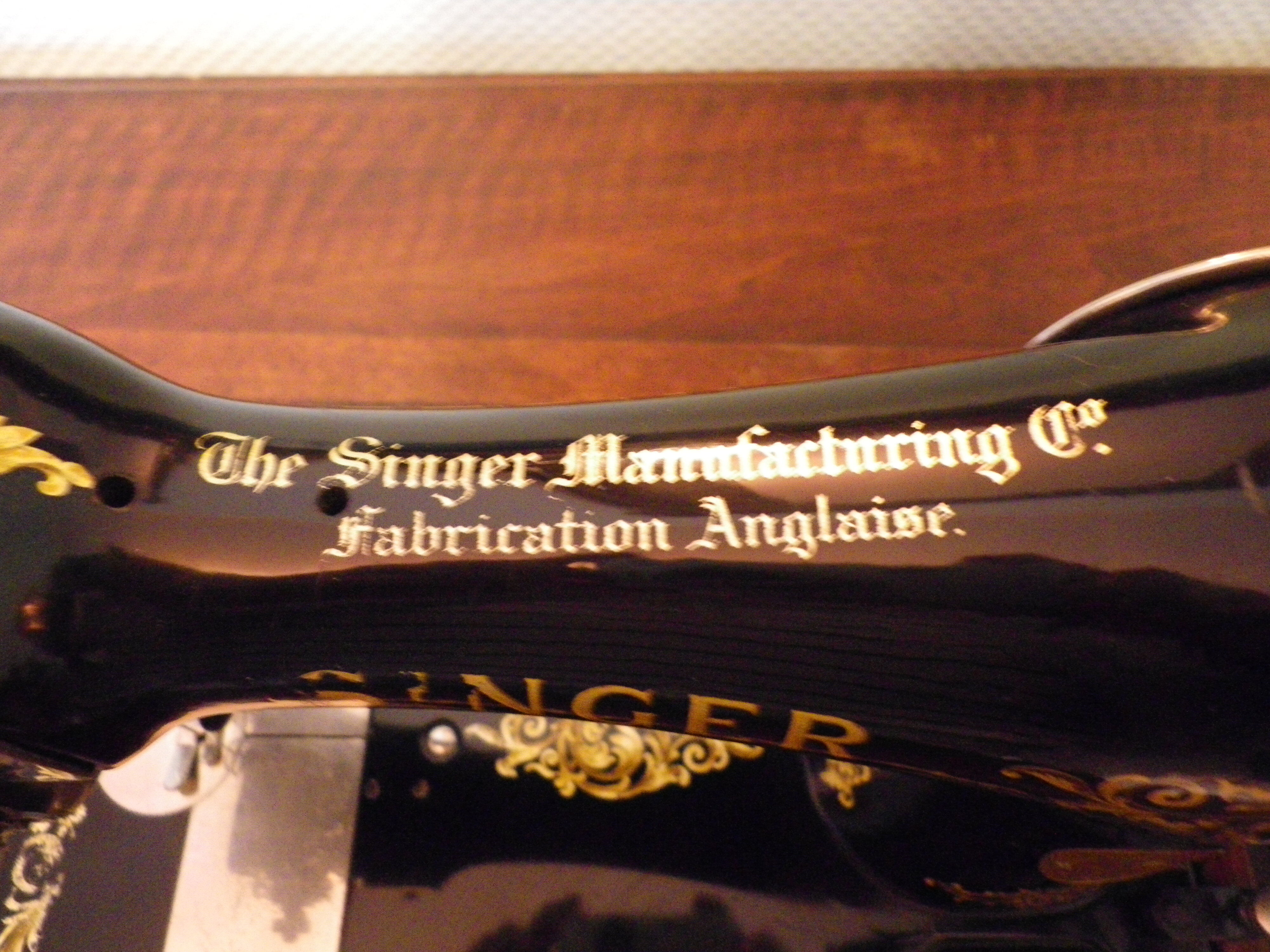 Singer sewing machine, portable, manual - Years 1926/1927