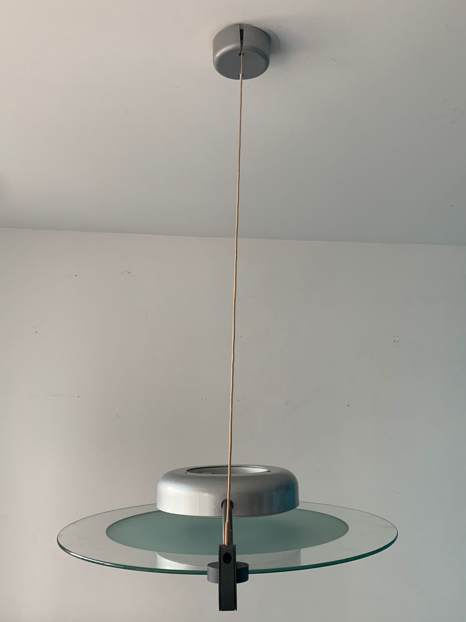 Michele De Lucchi Memphis Milano's chandelier cyclos for Artemide 1980