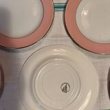 Assiettes plates l’amandinoise
