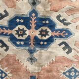 Vintage Turkish carpet Kars Anatolia handmade 224x324 cm