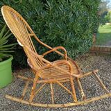 Rocking chair rotin