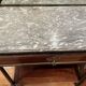 Louis XVI XVIII dessert with its marble