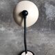 Vintage adjustable lamp in beige metal and black plastic, 70s/80s