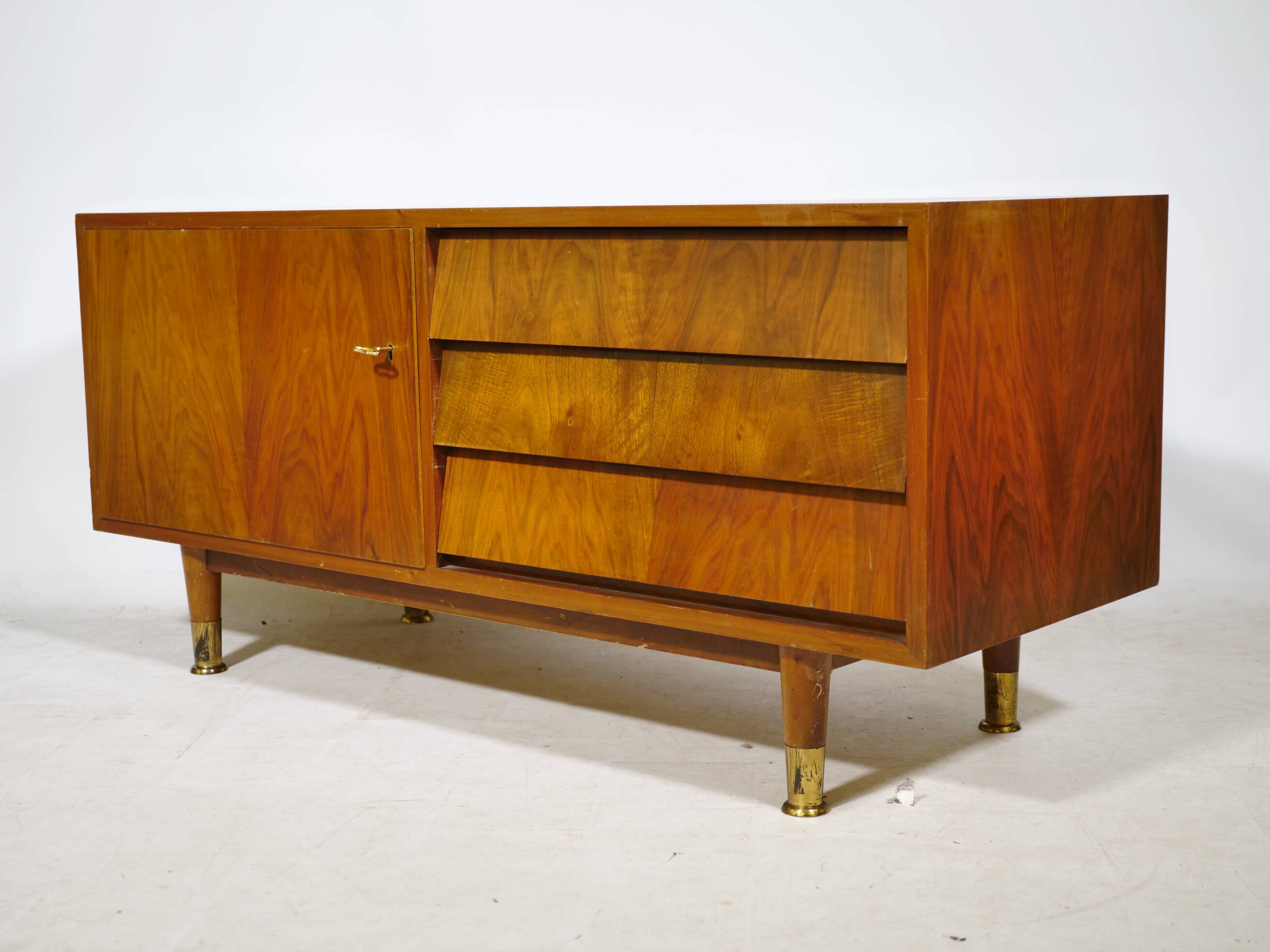 Mid-Century Sideboard in Walnut Wood, 1960s