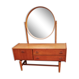Scandinavian teak dressing table
