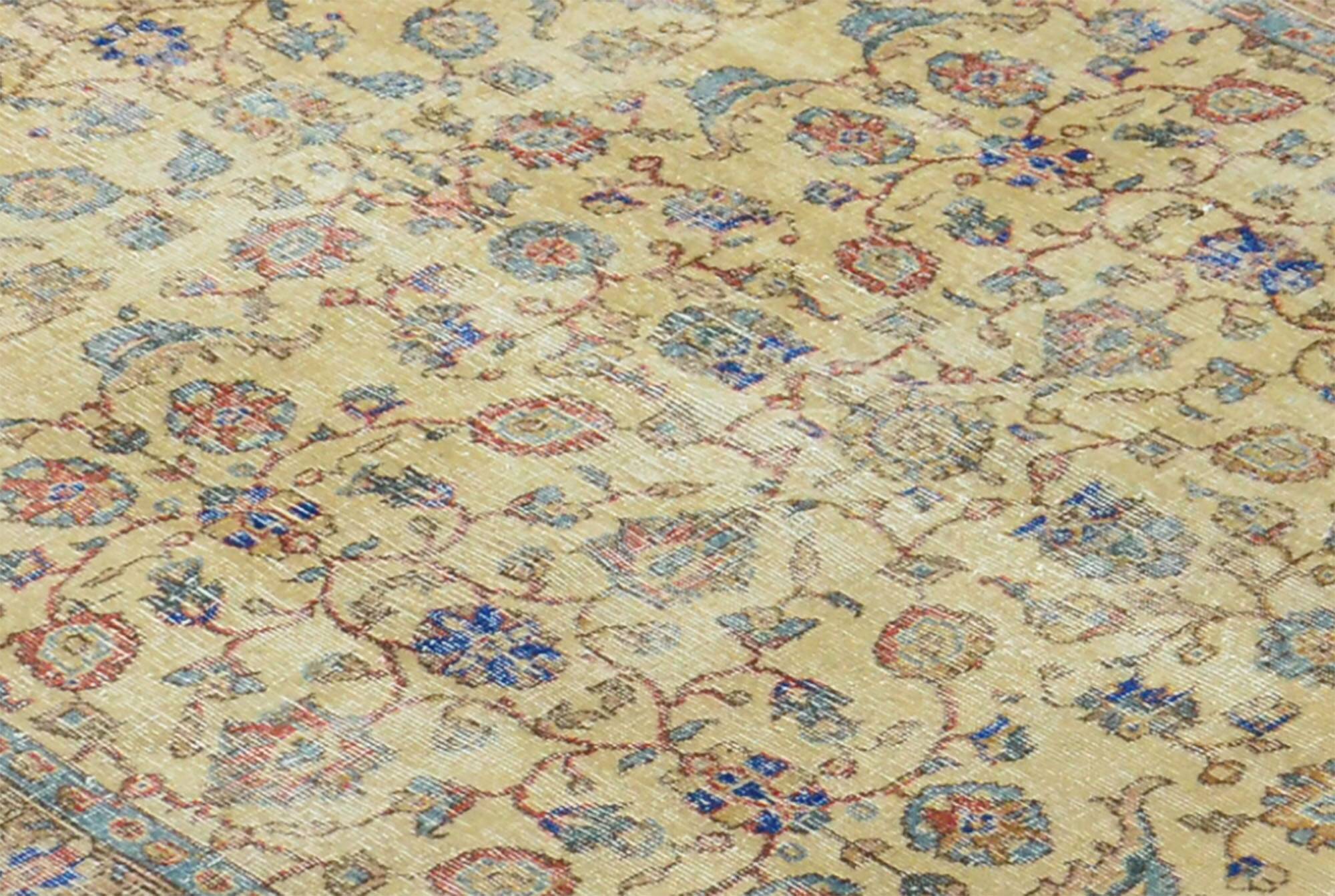 Tapis Oushak Authentique – Tons Doux & Motifs Classiques, 160 x 273 cm