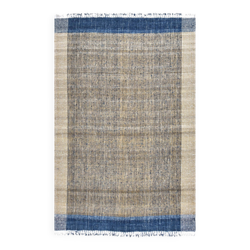 Mustard Kilim Rug- Yellow Blue Kilim Rug 190x290cm wool kilim tapi