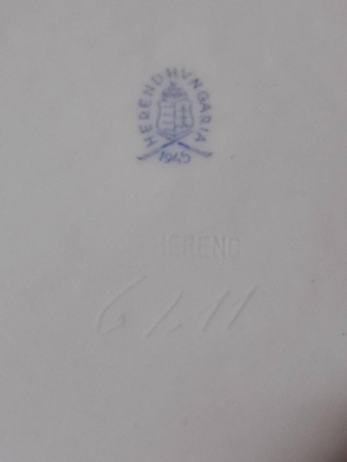 Herend porcelain bonbonnière