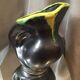Vintage vallauris lunetta earthenware jug or pitcher