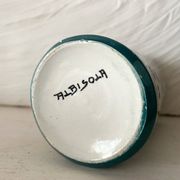Italian Albisola vase, 12 cm, 1960s