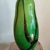 Ancienne lampe verre Murano Italie signée F.Silviy