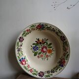 Plat Sarreguemines modèle Rusticana