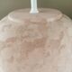 Vintage terracotta lamp base