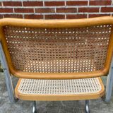 Cesca design chair model b32 in chrome