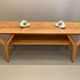 Table basse design scandinave 1950.
