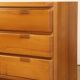 Commode vintage en orme massif, 1970